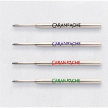 까렌다쉬 골리앗 볼펜심, F(0.7mm-0.8mm), 레드