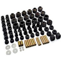 Daystar Jeep CJ Super Kit Master Polyurethane Set fits CJ5/7 1980 to 1986 4WD KJ09003BK Made in, 1, Black