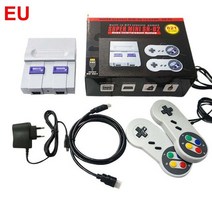슈퍼 미니 HDMI SNES SFC 레트로 클래식 비디오 게임 콘솔 TV 플레이어 듀얼 패드 내장 821, 하얀