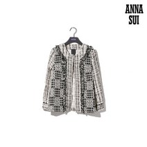 안나수이(ANNA SUI) 로즈 트렐리스 트위드 자켓