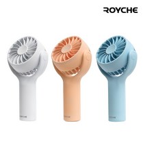 로이체 미니 핸디 선풍기 핸디팬 손선풍기 RHF-10, 애프리콧(살구색)