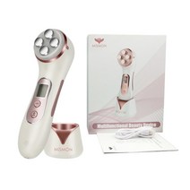 리프팅건 가정용고주파 피부 탄력 강화 기계 얼굴 마사지 테라피 토닝 장치 초음파 무선 주파수, 4.EN User Manual