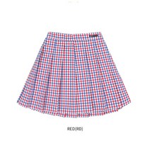 P-CHEES/ 피치스 블린 스커트/레드 옐로우