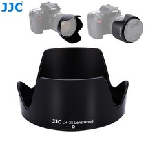 jjc 총검 카메라 렌즈 후드 니콘 nikkor 18-200mm f3.5-5.6g af-s dx 18-200mm f3.5-5.6g ed vr ii ed-if 교체 hb-35
