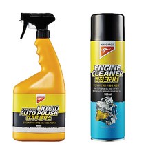 leather autololish물왁스차량용+cleaner엔진크리너차량용, 1개