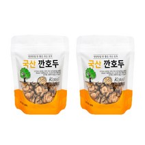 자연 그대로의 맛! 고소한 견과류 국내산 깐호두 1+1 2봉 100g / 영양 간식 선물 조각 알 반쪽 호도 자연식품