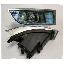 렉서스 GX470 2003 2009 용 전구가 있는 앞 범퍼 L amp R 안개등 조명, 한개옵션0