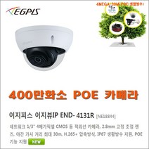네트워크 차량번호 인식 카메라(이지뷰IP ENO-125R-LZ )외 추가상품, 400만화소 이지피스 이지뷰IP END-4131R