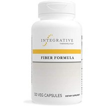 Integrative 섬유 결장 건강 차전자피 펙틴 귀리 밀기울 및 구아 검 120캡슐, 표준 포장