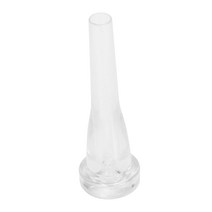 트럼펫 3c 5c 7c abs 투명 마우스피스 meg 7c size for bach 초보자 뮤지컬 액세서리 부품