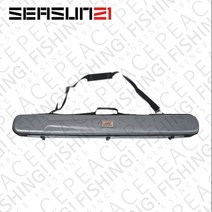 민물 낚시가방 하드케이스타입 인조가죽 시선(ST-10), 블랙95cmx12cm