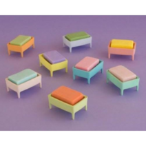 [크레오] 재활용 플라스틱 비누 받침대 버블버디 욕실 세면대 비누트레이, 라벤더