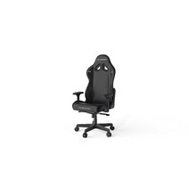 DXRacer G 시리즈 모듈 인체 공학적 사무실 경영진 비디오 게임 의자 | 4D 금속 팔걸이 교체 가능한 시트 쿠션 표준 블랙 (OH/GB001) 사무용 1262278, Black