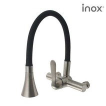 아이녹스 벽붙이 코브라 주방 수전 JT-A800 BK, 1개