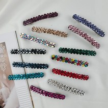 빛나는 큐빅 빼빼로핀 6cm 스와로브스키 고급 백화점핀 헤어핀