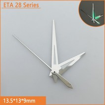 벽시계수리 시계 포인터 녹색 빛나는 적합 NH35 NH36 ETA 2836 2824 Miyota 8205 8215 821A Mingzhu DG 2813 3804 무브먼트 손목