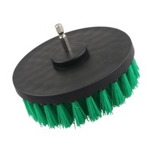 전동공구 전기 드릴 드라이버23.5453939 brush Attachment set power 스크러버 brush car polisher 욕실 청소 키트 with 주방 청소, 4인치