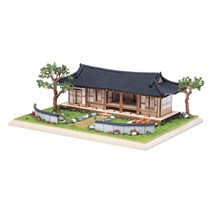 영공방 - 입체퍼즐 5칸 기와 1 목재 87 디오라마 0W87A986, 1개, 1개