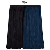 마마걸 잔주름스커트 빅사이즈