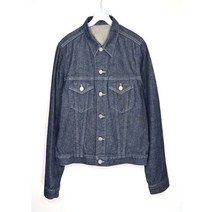빈티지/ 유니클로/청자켓/여성M/데님/진청/브랜드/764b3