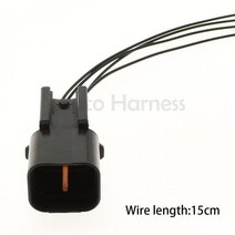 암수 자동 산소 센서 와이어링 소켓 KPB623-04620 현대 기아 부품 4 홀 1 개, 01 1 male set_01 15cm