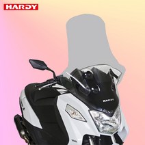 하디 SYM 조이맥스Z300 전용 롱 윈드스크린 브라켓타입 클리어 색상