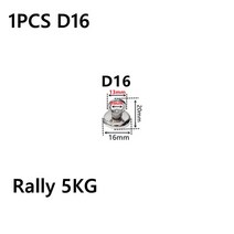 강력한 라운드 네오디뮴 자석 후크인양 바다 낚시 장비 홀더 당겨 장착 냄비 링 D20-D42, 08 1 Pcs D16 Rally 5kg