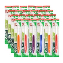 GUM 검 엔드 터프트 칫솔 (308), 1개, 24개