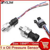 유면계 유량계 HD 1pc DC 5V 1/8NPT 압력 변환기 송신기 센서 스테인레스 스틸 오일 공기 물 30psi 100psi, 03 300 psi