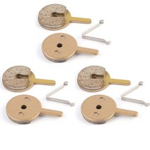 자전거부품 1-3 세트 전기 스쿠터 금속 디스크 브레이크 패드 제동 교체 듀얼트론 1 2 울트라 스파이더 스피드 웨이 4 5, [03] 3 set Disc Brake Pad