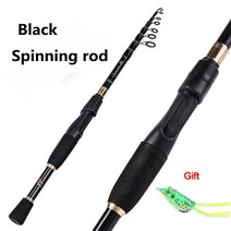 Sougayilang-1.8M -2.4M 스피닝 캐스팅 탄소 섬유 텔레스코픽 낚싯대 초경량 휴대용 낚싯대 루어 낚시 태클, 1.8m, White