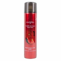 레드플로 동백 헤어 스프레이 슈퍼하드 300ml 020833 미용실 셀프 헤어 볼륨 탈모 스타일링 10대 20대 30대 남자 여자 친구 생일 선물
