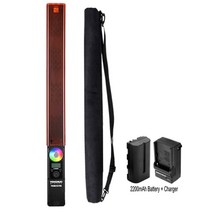Yongnuo-YN360III Pro RGB LED 비디오 라이트 핸드 헬드 아이스 스틱 3200K 5500K 2 색 터치 조정 YN360 I, 11 5500K Kit-2
