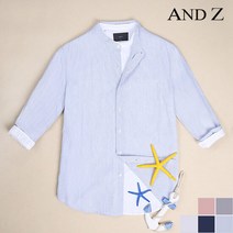 지오지아 앤드지 슬럽 오픈카라 캐주얼 셔츠 (BLA2WC1053)