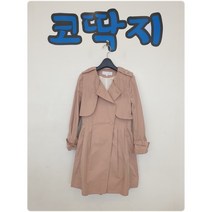 여04122 올리브데올리브정품 트렌치 바바리 벨티드 야상 자켓 재킷 벨티드 코트 중고구제 코딱지구제