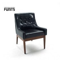 퍼니츠 멜로우 1인소파 철제의자 카페의자 업소용의자 안락의자, 블랙