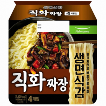 풀무원 생면식감 직화짜장(4개), 4개