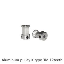 타이밍 벨트 풀리 link cnc k type 12 tooth 3m timing pulley bore 6mm 6.35mm for htd belt used in 호환용, 15mm