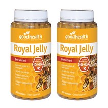 good health Royal Jelly 굿헬스 뉴질랜드 로얄젤리 로얄제리 1000mg 365캡슐 2팩, 2개, 365정