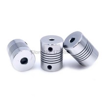 철근커플러 각종커플러 에어공구 수공구58 6.35mm 8mm 10mm D19 * L25 알루미늄 플렉시블 조 샤프트 커플, 32 8x10