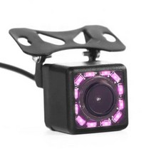어라운드뷰 360도 자동차 화물차 4채널 카메라 12 LED 후면보기 범용 야간 투시경 백업 주차 역방향 방수 170 광각 HD 컬러 이미지, CHINA_보라색
