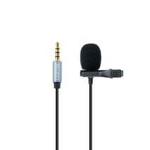BiLe LG G3/G4/G5/G6 스마트폰 3.5mm 녹음 방송 유선 마이크 미니 1.5M, BiLeGS113 핀 마이크