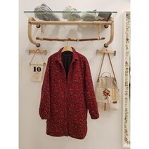 스타일바이미인 본딩 꽃 롱면 자켓 SAIFAJK10006REF