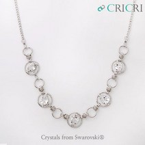 5DW396161 CRICRI 젬마 스와로브스키 크리스탈 제작 목걸이 커스텀 커스텀쥬얼리 기념일선물 화려한주얼리 파티주얼리 파티 화려한