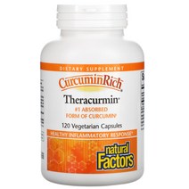 Natural Factors Theracurmin 내추럴펙터스 심황 커큐민 120정