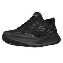 Skechers 남성용 고 런 러닝워킹화 블루 11, Grey/Black
