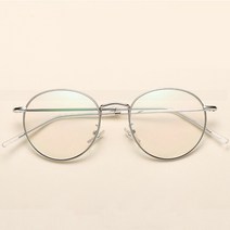 그대로착용 JB9 Fine 3컬러 블루 라이트 차단 안경 동글이안경테 블랙 골드 실버