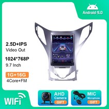 그랜저HG 안드로이드올인원 2011 - 2012 4G LTE WIFI 안드로이드오토 카플레이, CHINA, 실버 T3 1G 16G