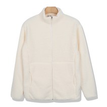 오마보이 남성용 부클 반목 보아털 집업 PRST