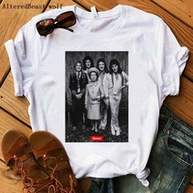 퀸 프레디 머큐리 Freddie Mercury 티셔츠 freddie mercury t shirt women 여름 옷 print 밴드 tshirt 탑스 여성 short women